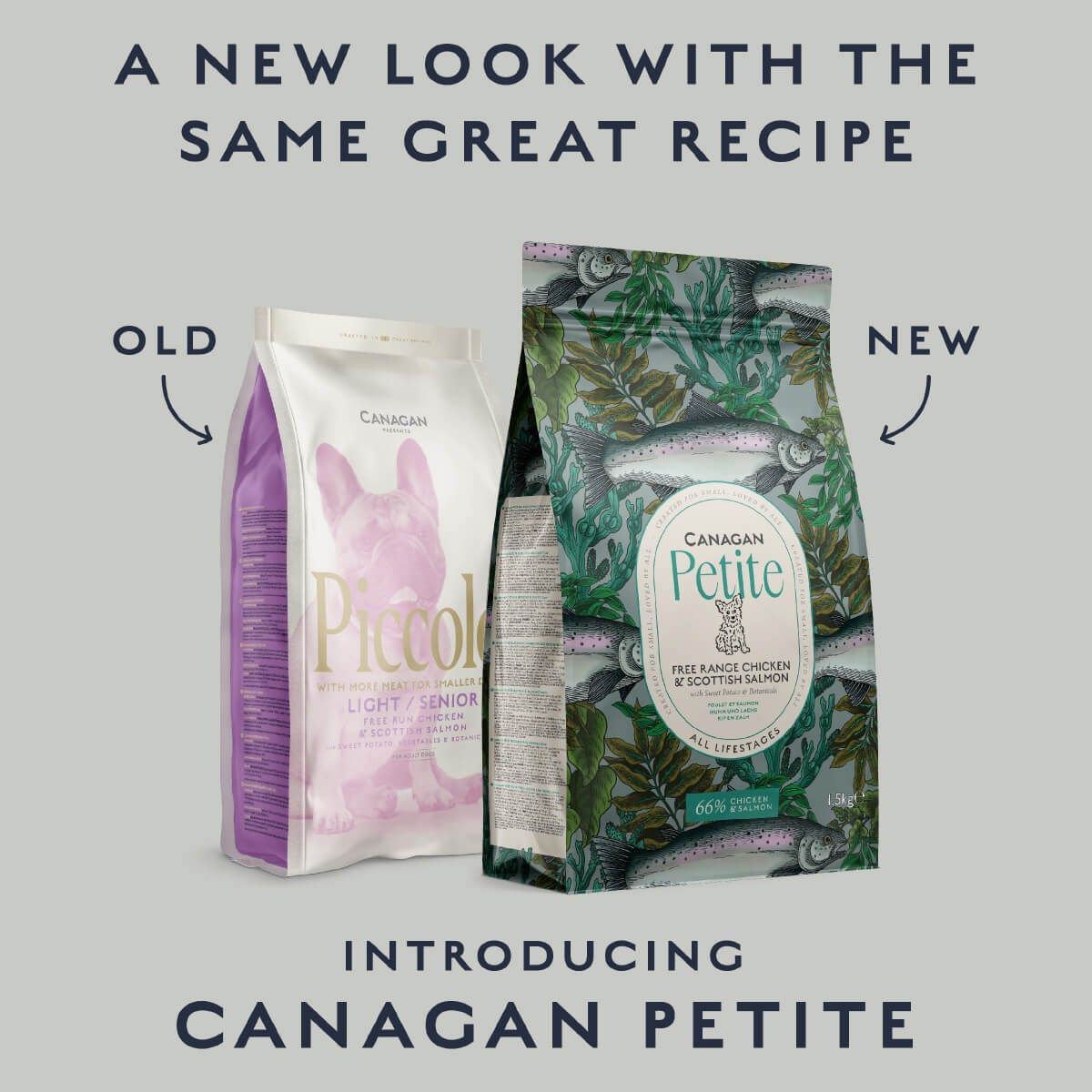 Canagan Petite Free Range Chicken & Scottish Salmon Small Dry Dog Food