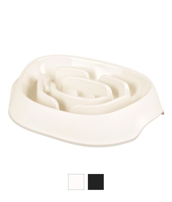 Flamingo Exqi Dog Slow Feeder | Large Plastic Slow Feeder Bowl with Anti-Slip Bottom (950ml)