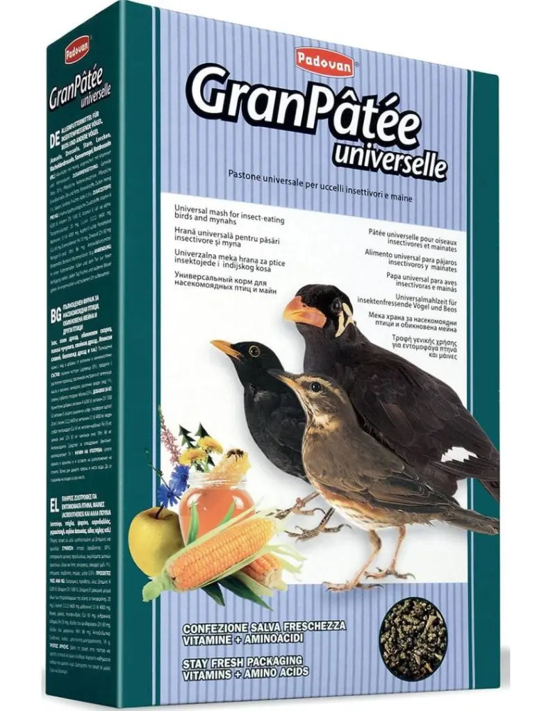 Padovan Granpâtée Universelle 1kg | Complete Soft Food for Birds