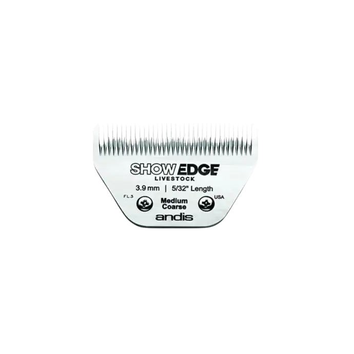 Andis Show Edge® Detachable Livestock Blade Medium Coarse | Professional Animal Grooming Clipper Blade