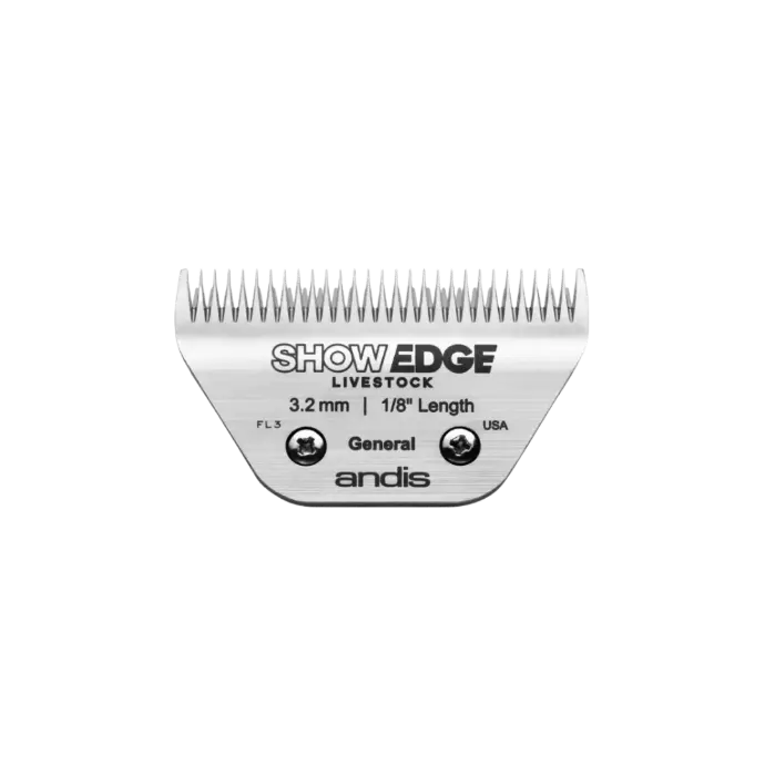 Andis Show Edge® Detachable Livestock Blade General | Professional Animal Grooming Clipper Blade