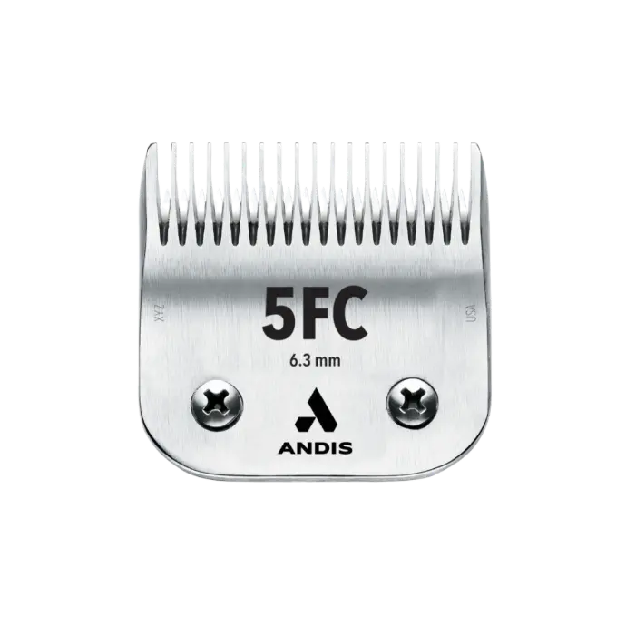 Andis CeramicEdge® Detachable Blade Size 5FC | 6.3mm Professional Pet Grooming Clipper Blade
