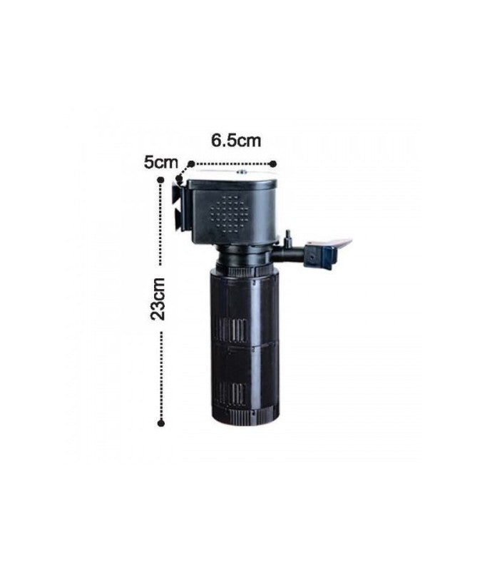 KW Zone Atlas AT Internal Filter FAT800F | 800L/H Aquarium Internal Filter | Efficient Mechanical & Biological Filtration