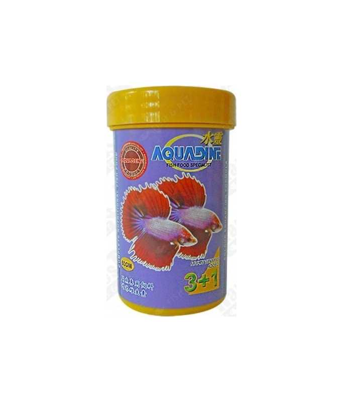 KW Zone Aquadine Betta Basic Food | 60g Premium Betta Fish Food | Complete Daily Nutrition for Betta Fish