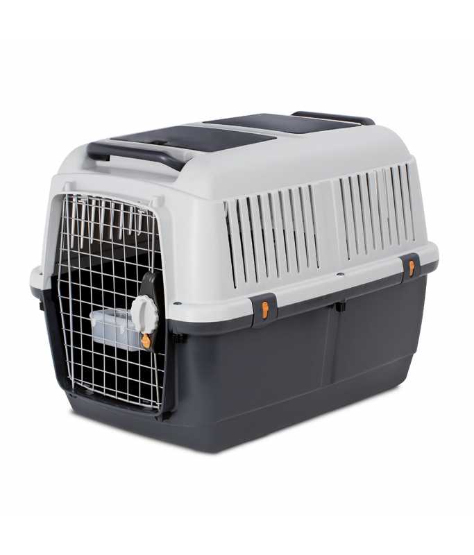 Duvo+ Bracco IATA Travel Crate | Eco-Friendly Pet Carrier for Air & Car Travel
