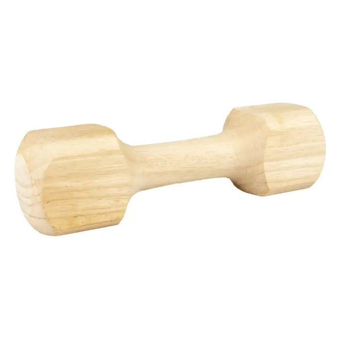 Duvo+ Wooden Retrieving Dumbbell M | Oak Training Dummy for Dogs