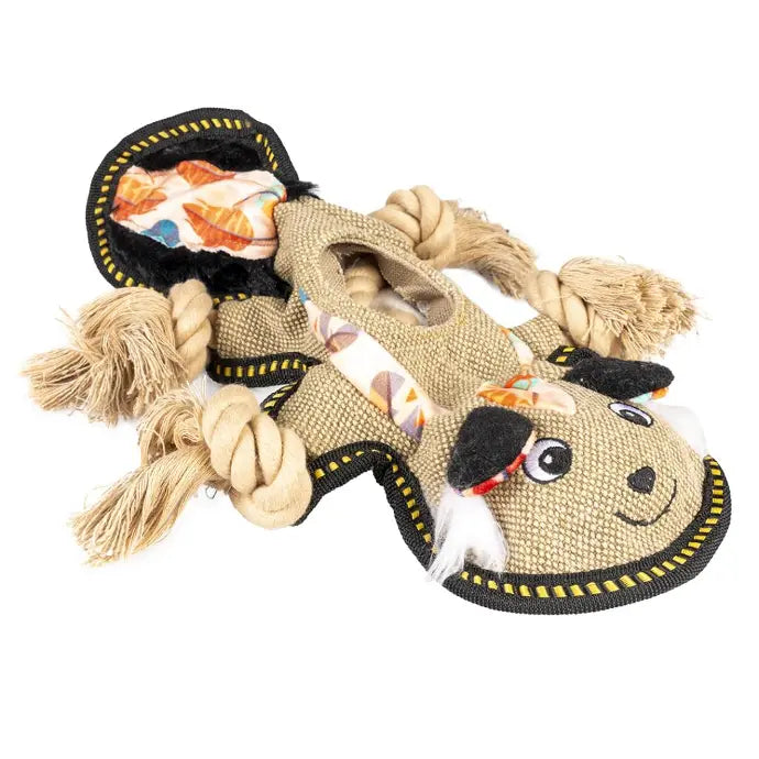 Duvo+ Canvas Skunk Brown | Durable Dog Toy