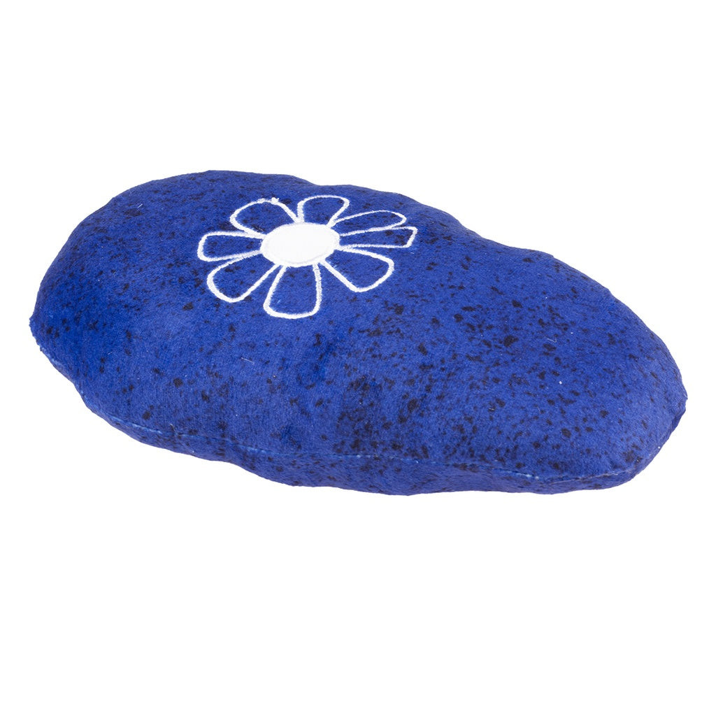 Duvo+ ECO Blossom Kicking Pillow & Catnip Blue | Eco-Friendly Cat Kicker Toy