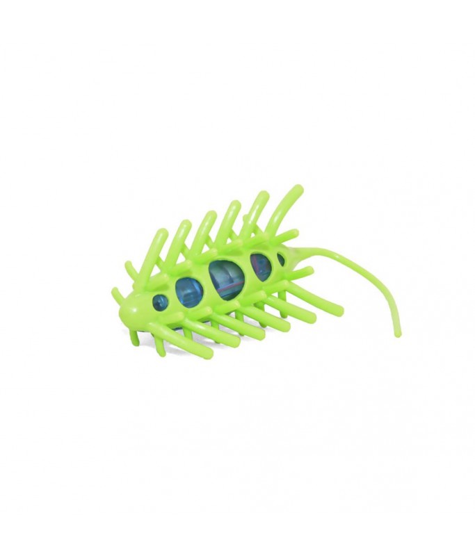 Duvo+ Catchy Mouse Cat Toy Green | Battery-Powered Interactive Cat Toy