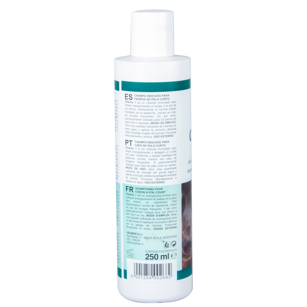 Padovan Charmy 1 Shampoo 250ml | For Short-Haired & Clipped Dogs