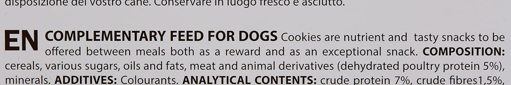 Padovan Cookies Bone 500g | Crunchy Bone-Shaped Dog Biscuits