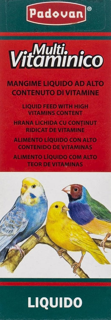 Padovan Multivitaminico 30ml | Amino-Acid Enriched Bird Multivitamin