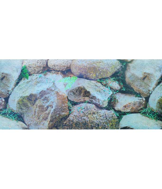 KW Zone Aquarium Backscreen Picture S1 | 12 Inch × 15m Fish Tank Background Film | Realistic Aquarium Decoration