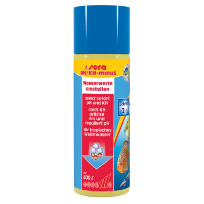 Sera pH/kH-minus | pH & Carbonate Hardness Reducer for Aquariums | 100ml