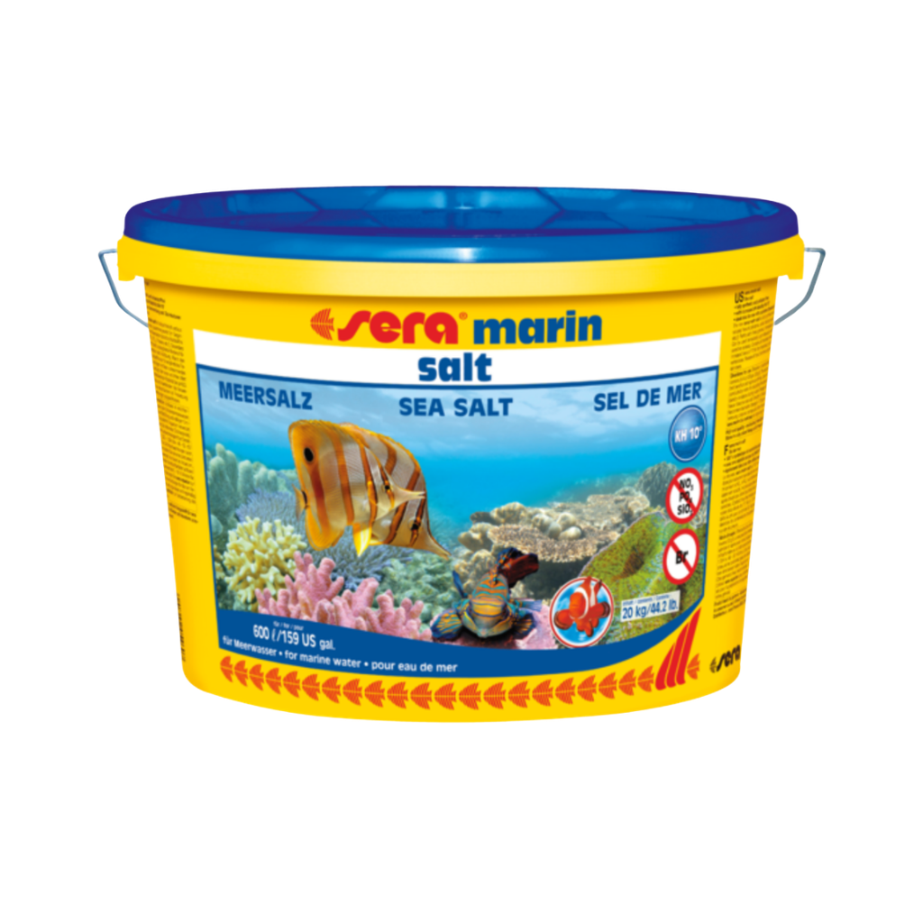 Sera Marin Salt | Synthetic Sea Salt for Marine Aquariums | 20kg (Makes 600L)
