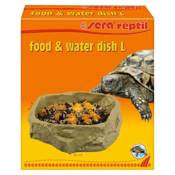 Sera Reptile Food & Water Dish | Feeding & Drinking Bowl | Large