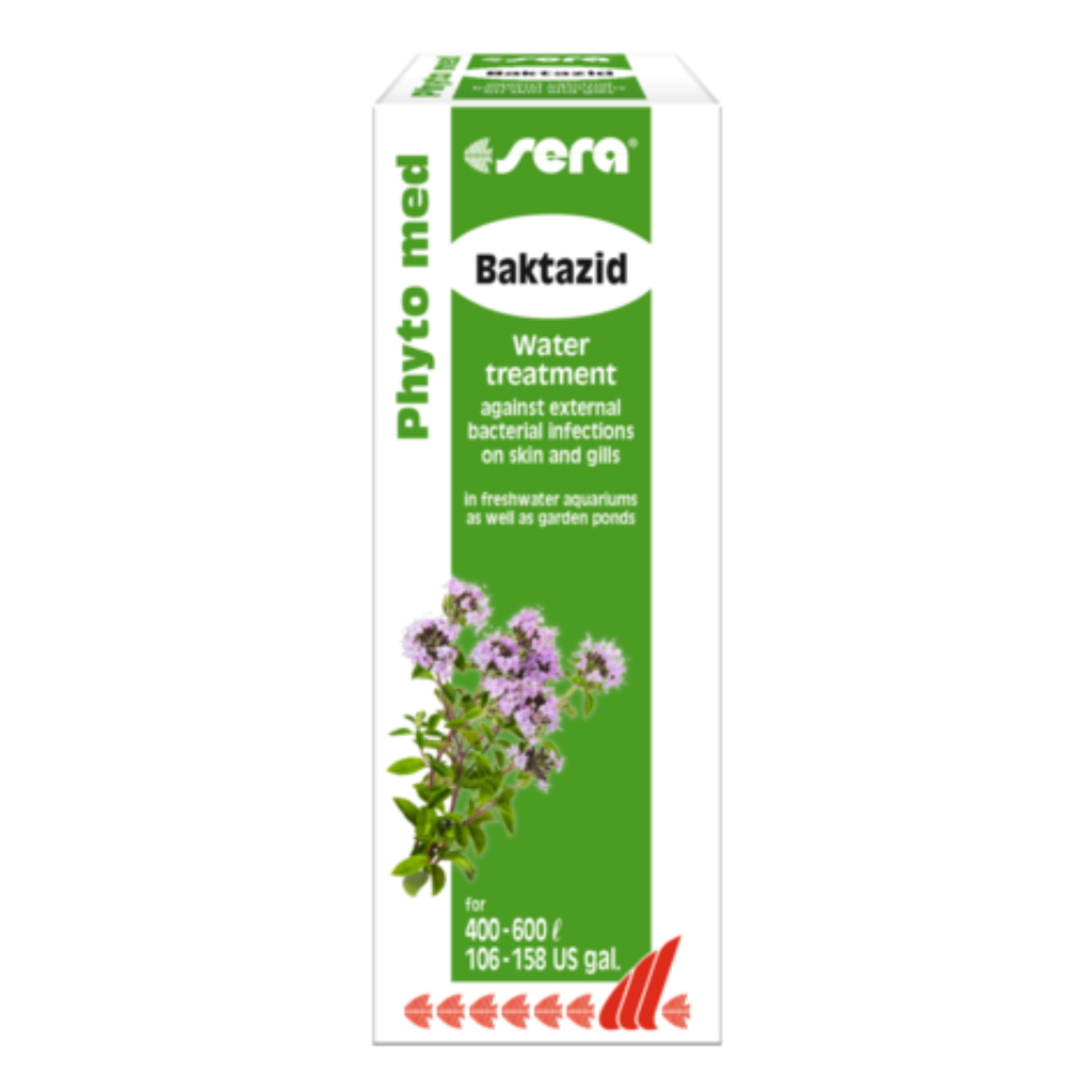 Sera Phyto Med Baktazid 30ml | Herbal Treatment for Bacterial Skin & Fin Rot