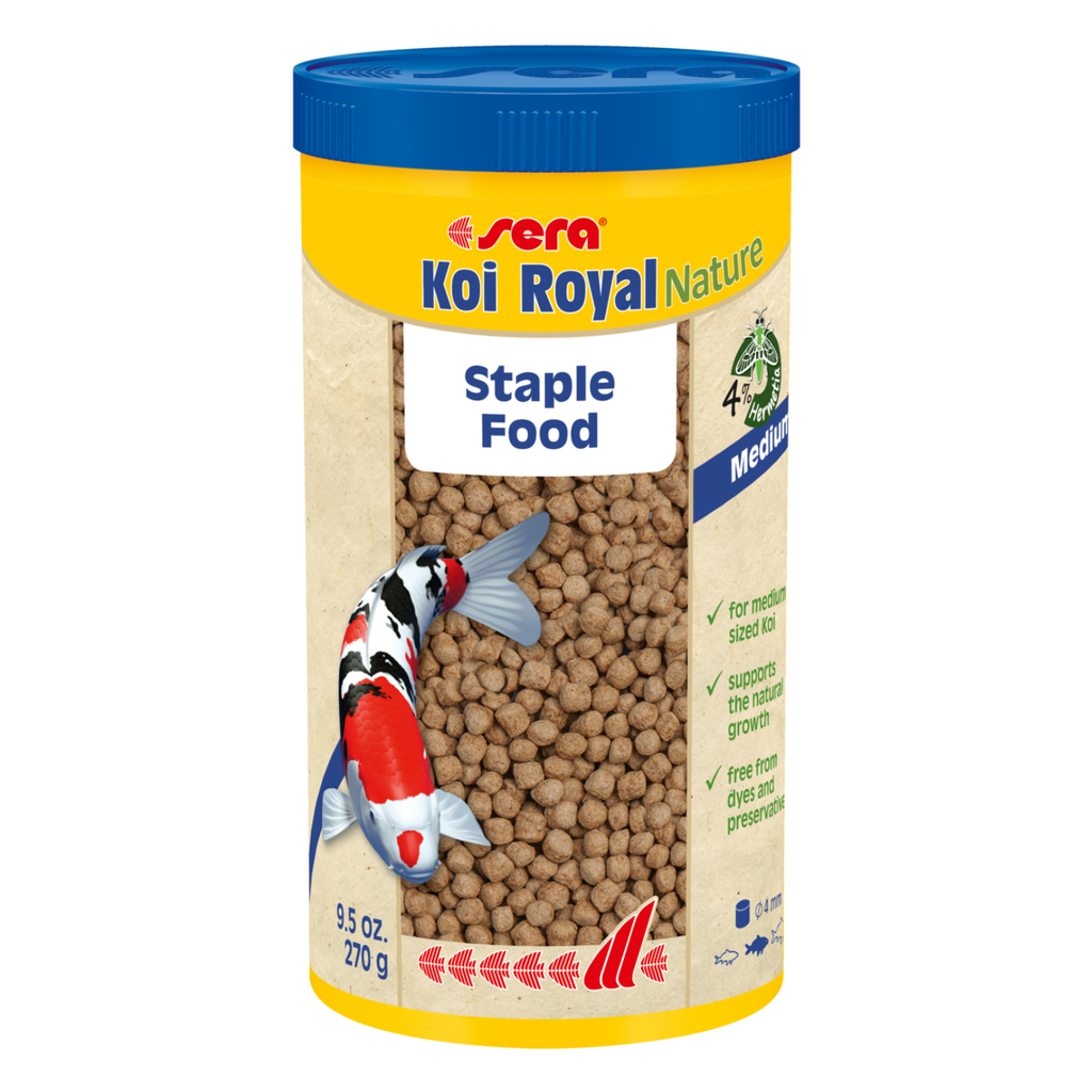Sera Koi Royal Medium Nature 1000ml | Floating Granules for Small & Medium Koi