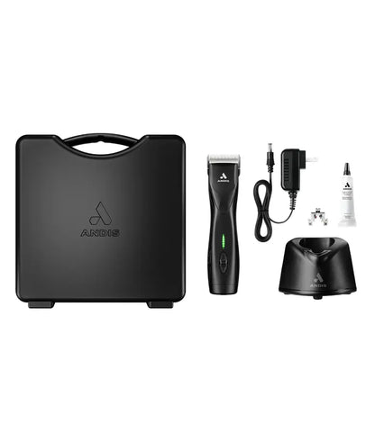 Andis Pulse ZR® II Detachable Blade Vet Pack | 5-Speed Cordless Veterinary Clipper | Professional Animal Grooming & Surgical Prep Clipper
