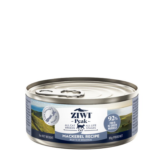ZIWI Peak Mackerel Recipe Wet Cat Food 185g