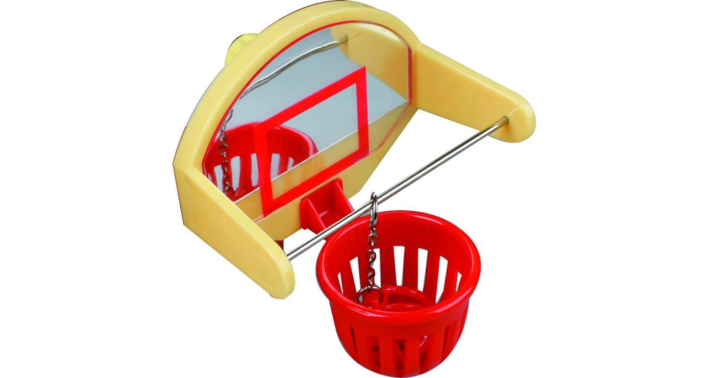 Flamingo Games Assorted Bird Toy | Fun Basketball & Bowling Toys for Parakeets