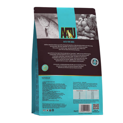 AATU Free Run Salmon Dry Dog Food | 80% Salmon | Joint Care | Grain-Free | 1.5kg-10kg