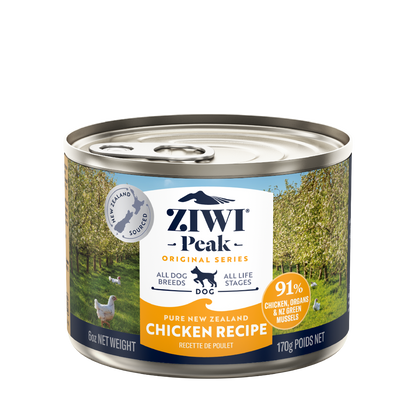 ZIWI Peak Chicken Recipe Wet Dog Food (170g/390g)