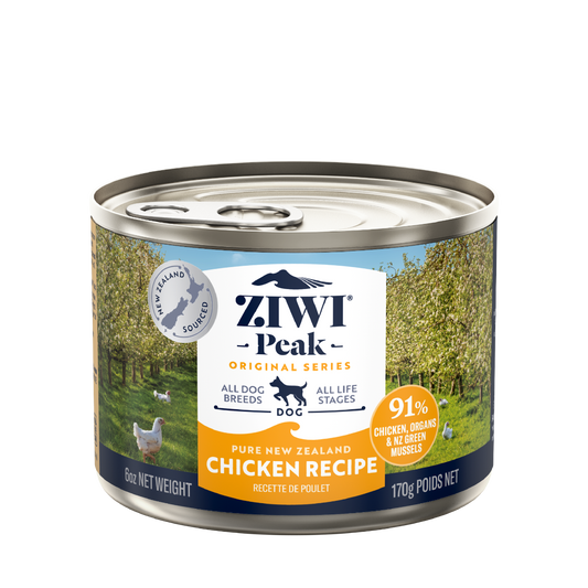 ZIWI Peak Chicken Recipe Wet Dog Food (170g/390g)