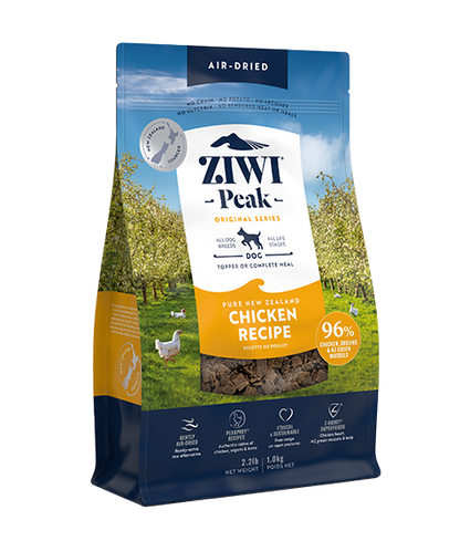 ZIWI Peak Air-Dried Chicken Recipe Dry Dog Food (1kg/2.5kg/4kg)