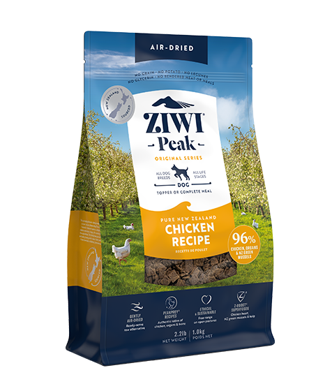ZIWI Peak Air-Dried Chicken Recipe Dry Dog Food (1kg/2.5kg/4kg)