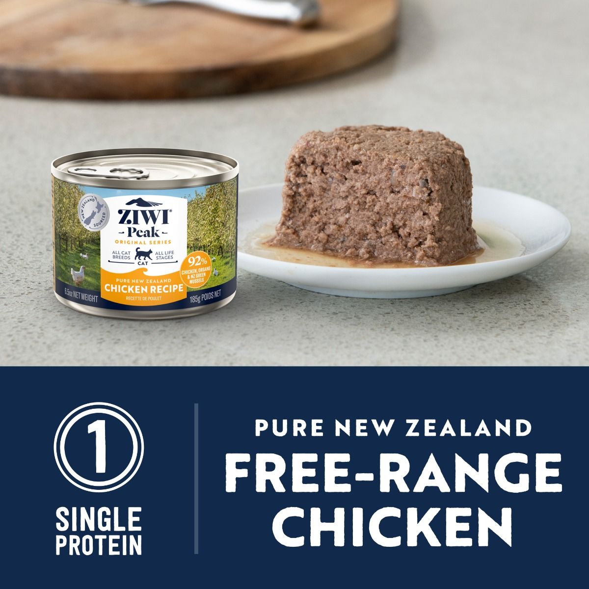 ZIWI Peak Chicken Recipe Wet Cat Food 185g