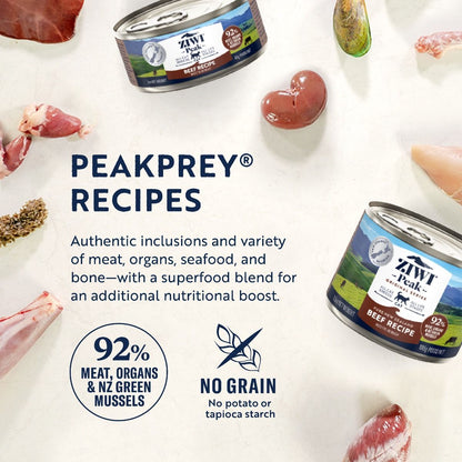ZIWI Peak Beef Recipe Wet Cat Food 85g