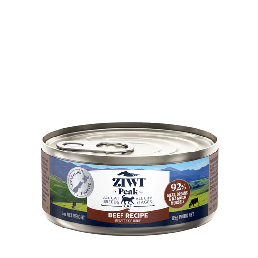 ZIWI Peak Beef Recipe Wet Cat Food 85g