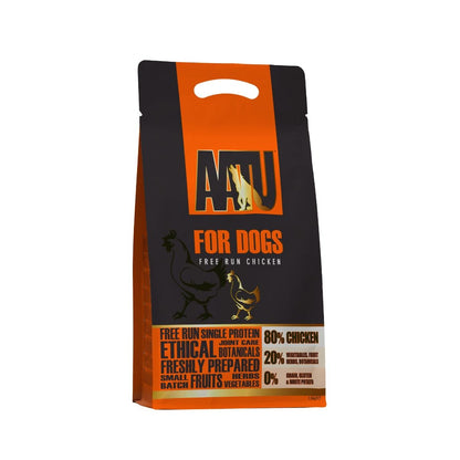 AATU Free Run Chicken Dry Dog Food | 80% Chicken | Single Protein | 1.5kg-10kg