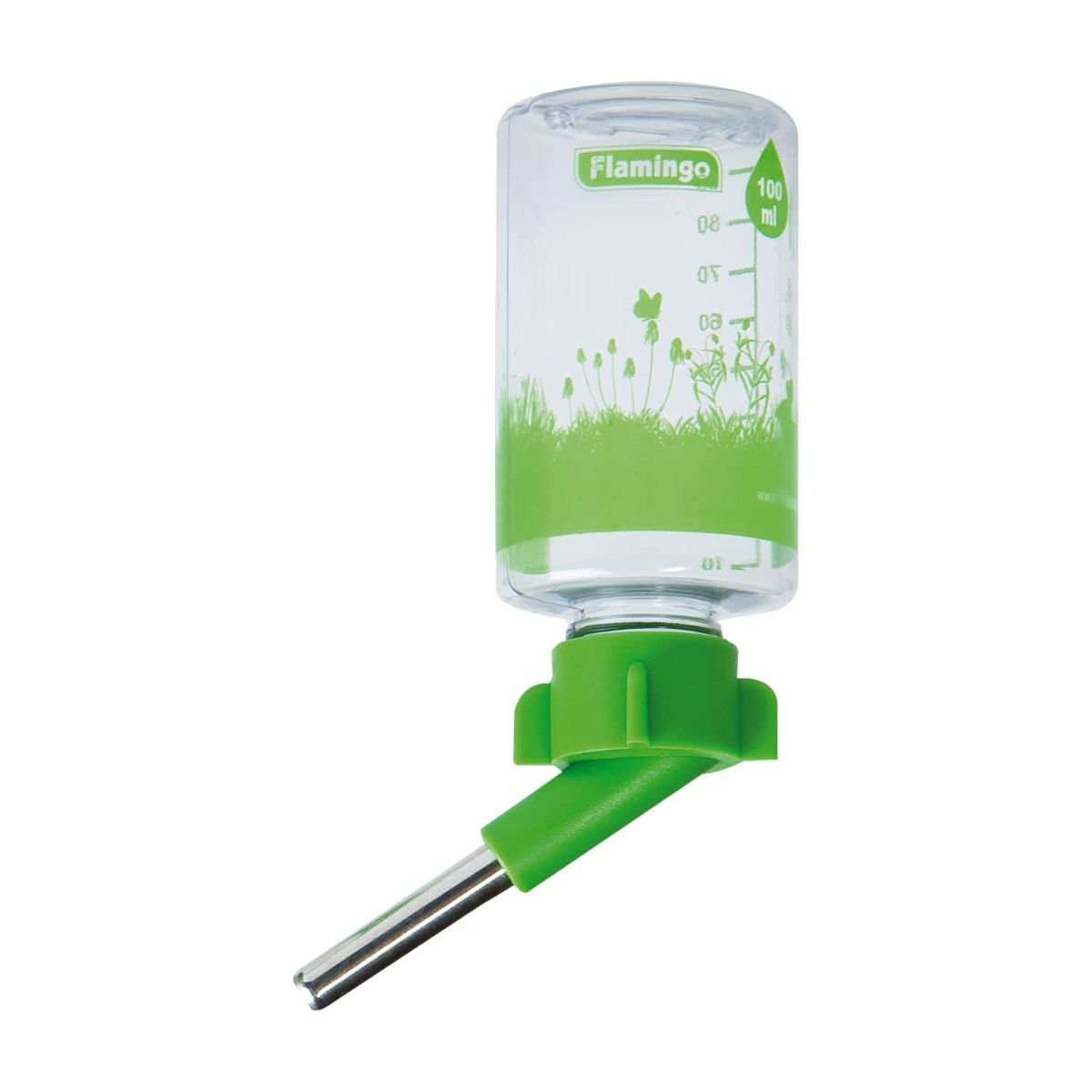 Flamingo Sippy Small Animal Drinking Bottle | Leak-Proof Water Bottle for Hamsters & Rabbits