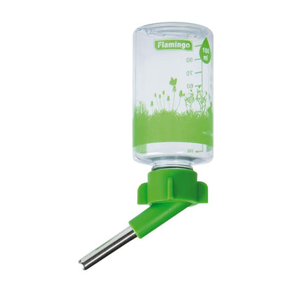 Flamingo Sippy Small Animal Drinking Bottle | Leak-Proof Water Bottle for Hamsters & Rabbits