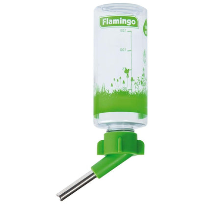 Flamingo Sippy Small Animal Drinking Bottle | Leak-Proof Water Bottle for Hamsters & Rabbits