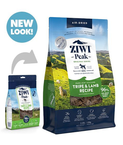 ZIWI Peak Air-Dried Tripe & Lamb Recipe Dry Dog Food (1kg/2.5kg)