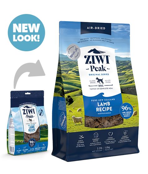 ZIWI Peak Air-Dried Lamb Recipe Dry Dog Food (1kg/2.5kg/4kg)