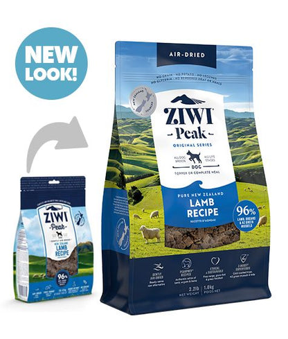 ZIWI Peak Air-Dried Lamb Recipe Dry Dog Food (1kg/2.5kg/4kg)