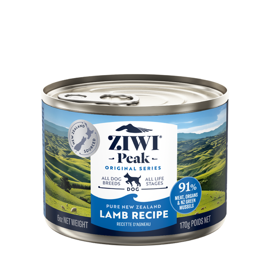 ZIWI Peak Lamb Recipe Wet Dog Food (170g/390g)