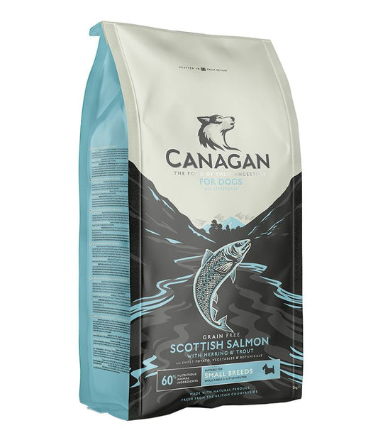 Canagan Scottish Salmon Small Breed Dry Dog Food 2kg