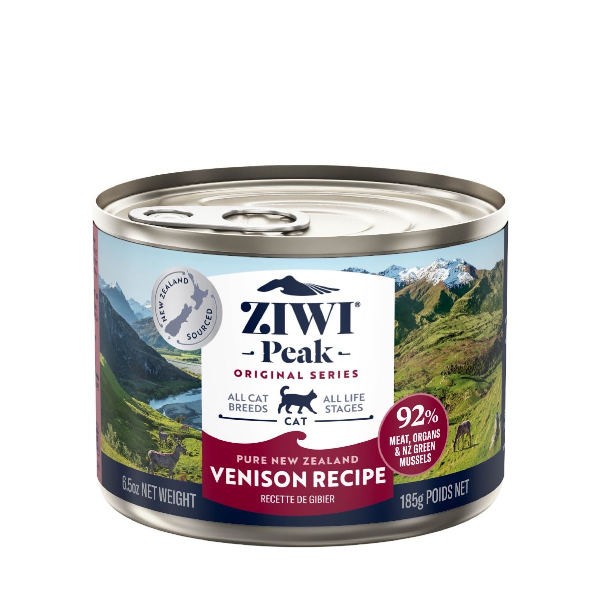 ZIWI Peak Venison Recipe Wet Cat Food (85g/185g)