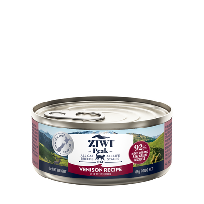 ZIWI Peak Venison Recipe Wet Cat Food (85g/185g)