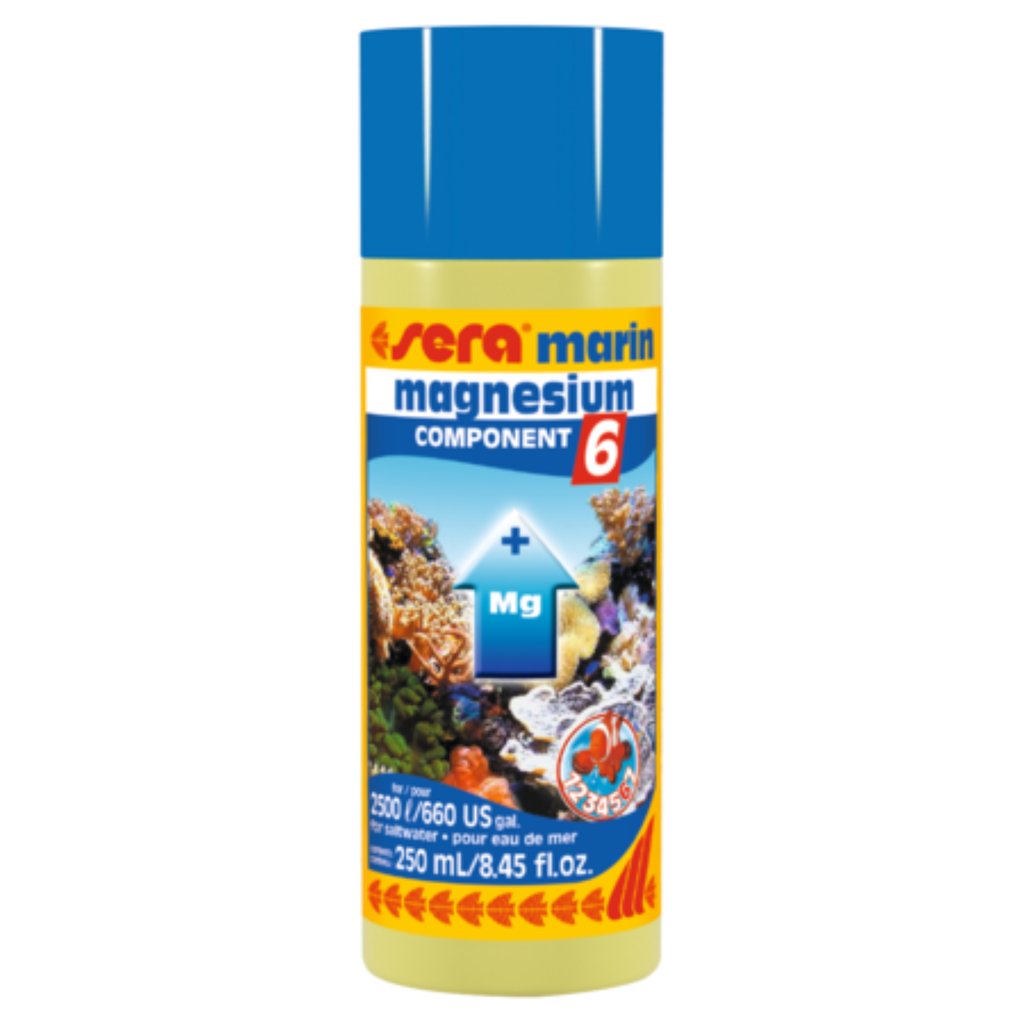 Sera Marin Component 6 Magnesium | Marine Water Supplement | 250ml