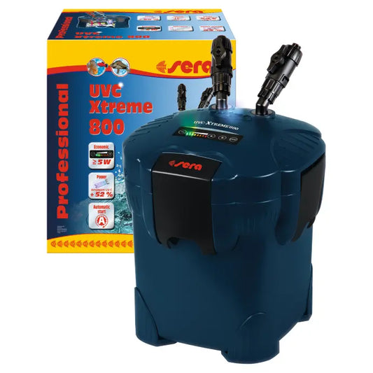 Sera Professional UV-C Xtreme 800 External Filter | For Aquariums Up to 800 Liters
