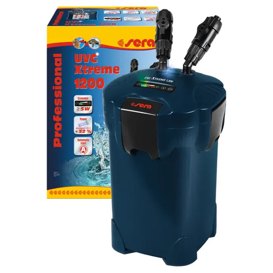 Sera Professional UV-C Xtreme External Filter Model 50 | For Aquariums Up to 1,200 Liters