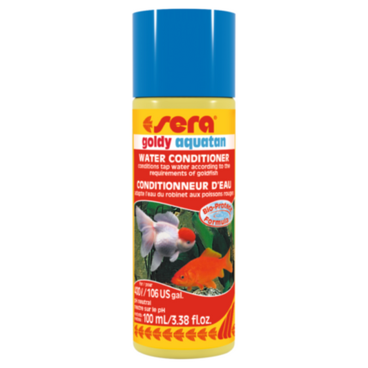 Sera Goldy Aquatan 100ml | Goldfish Water Conditioner with Minerals