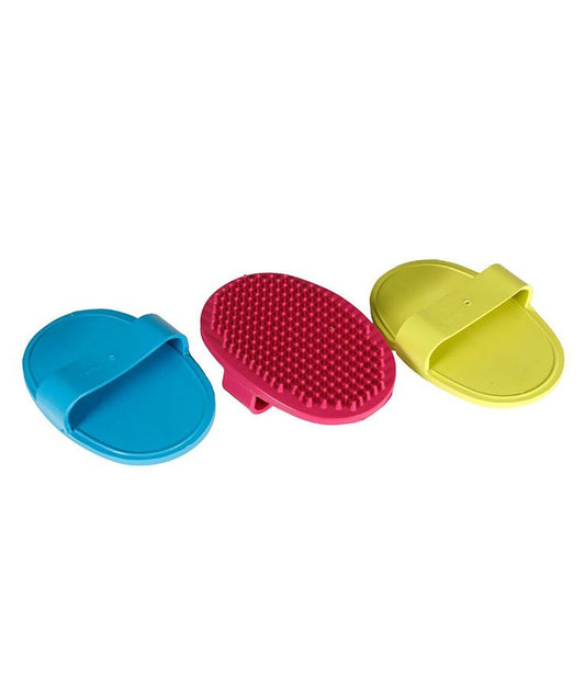 Flamingo Rubber Oval Dog Brush Zen | Natural Rubber Grooming Brush for Short-Haired Dogs
