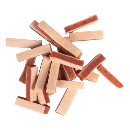 Flamingo Hapki Chicken & Fish Strips Cat Treats 85g | Natural Protein Cat Treats